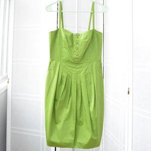 Cynthia Steffe Lime Green Dress